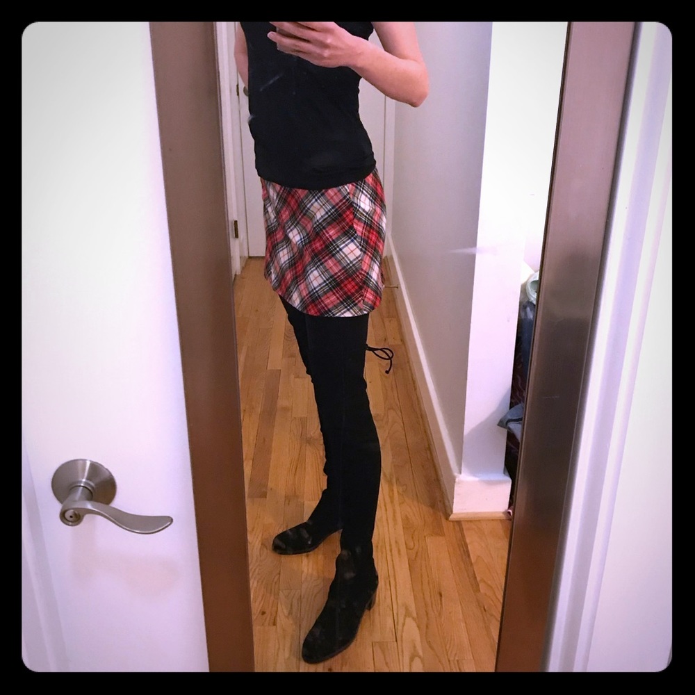 Lucky Brand plaid skirt
